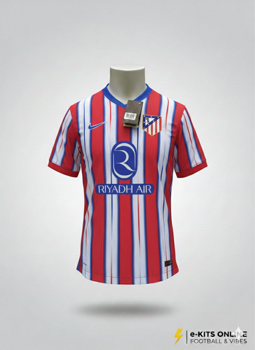 Atlético de Madrid 2024/25 Home Jersey – Pure Passion Edition