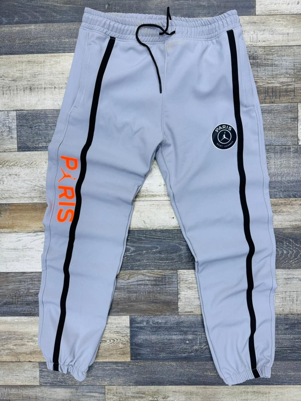 Jordan x PSG "Statement" Training Pants – Grey/Neon Edition