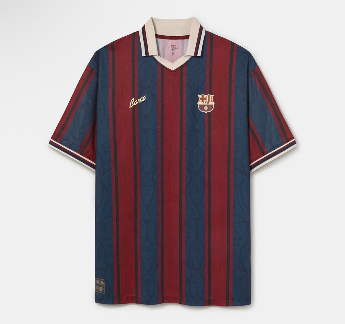 FC Barcelona 1999/2000 Centenary Jersey – Heritage Gold Edition