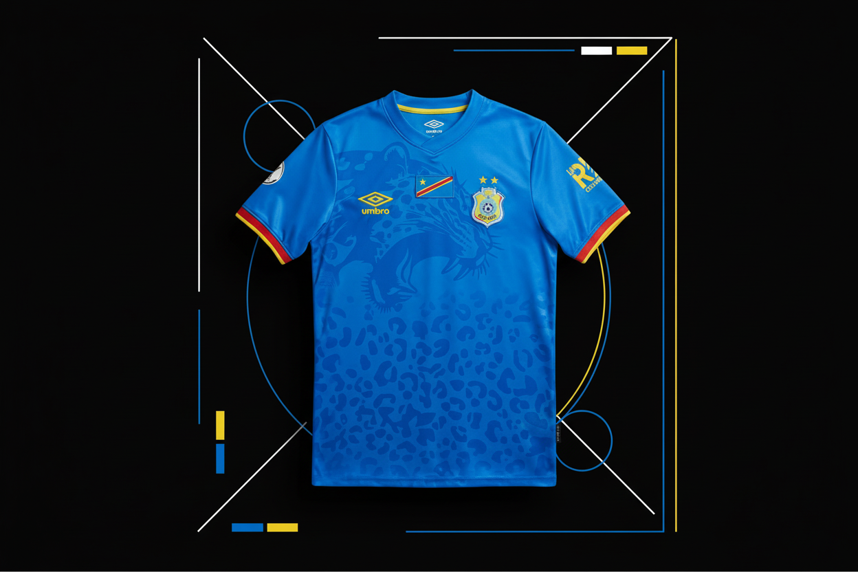 RDC National Team Football Kit - Blue