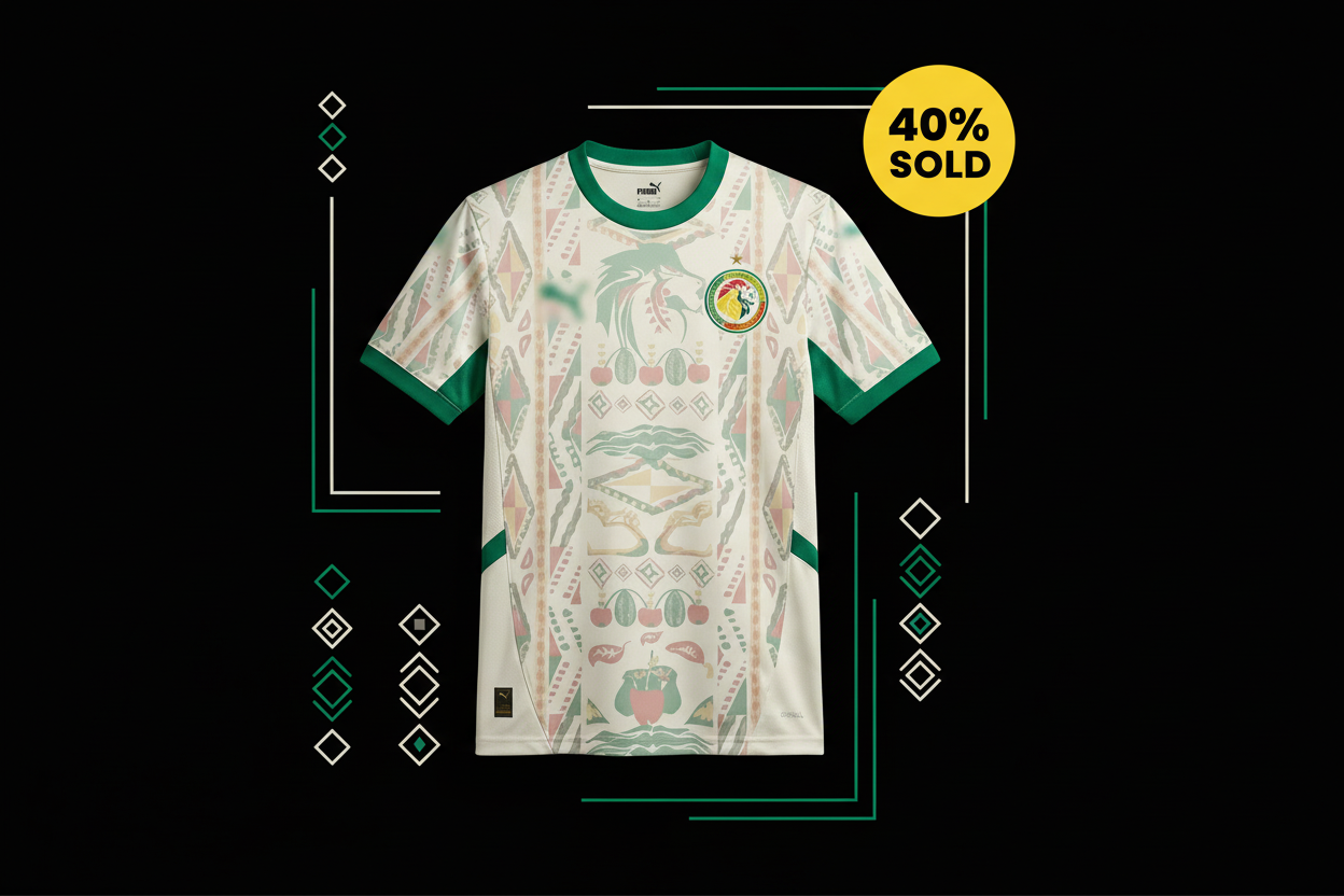 Senegal National Team last year Football Kit – White