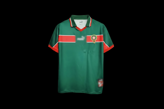 Morocco National Team 1998 Football Kit - Green ( 2nd quality )