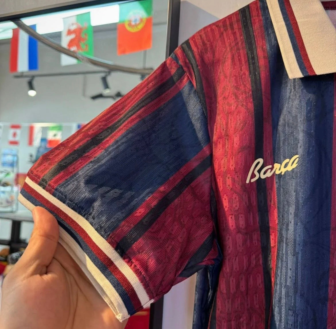 FC Barcelona 1999/2000 Centenary Jersey – Heritage Gold Edition