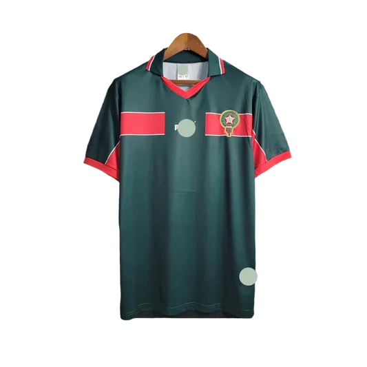 Morocco National Team 1998 Football Kit - Green ( PRO version )