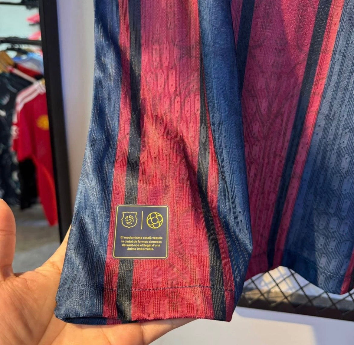 FC Barcelona 1999/2000 Centenary Jersey – Heritage Gold Edition