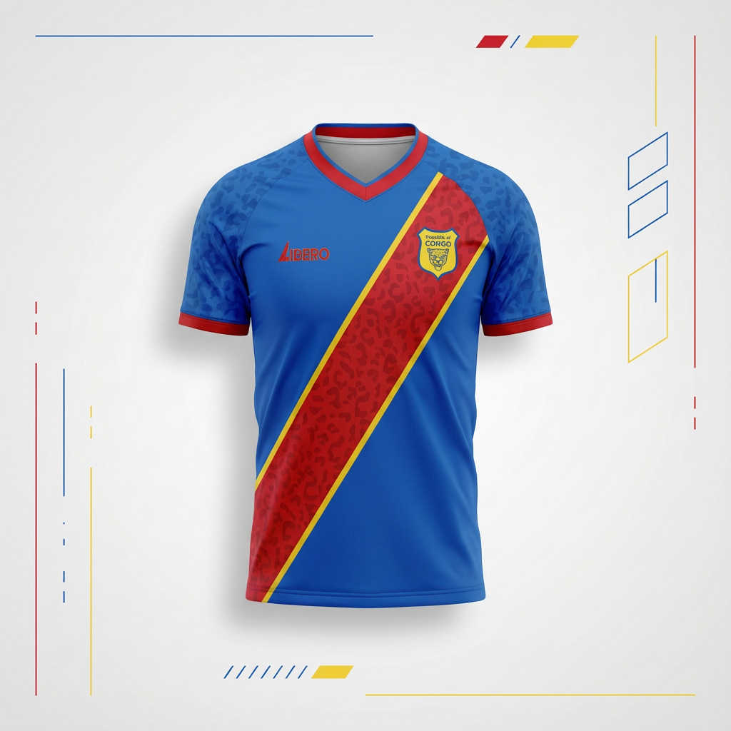 RDC National Team Football Kit - Blue