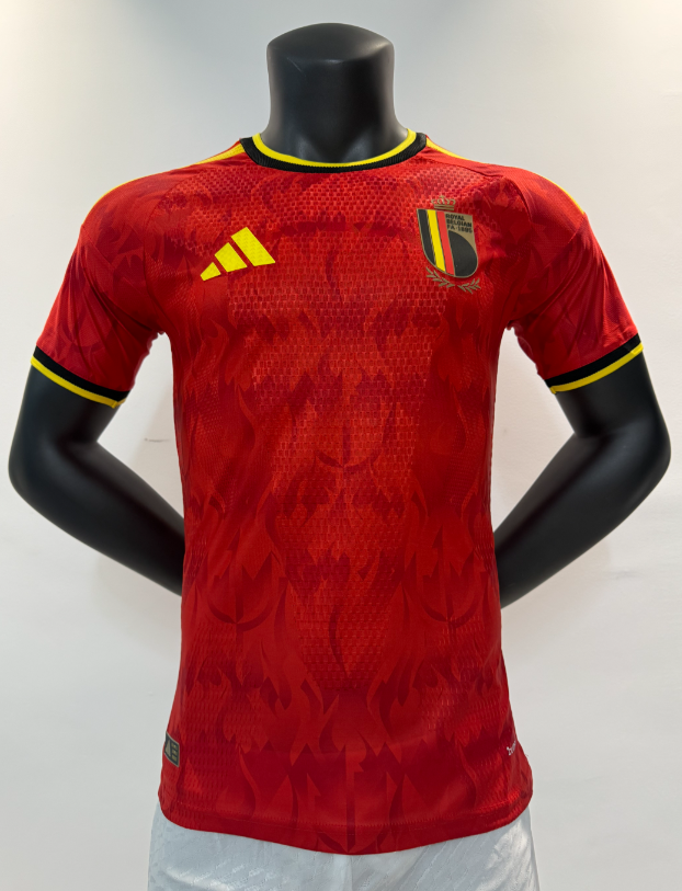Belgium 2024 Home Jersey – Red Devils Edition