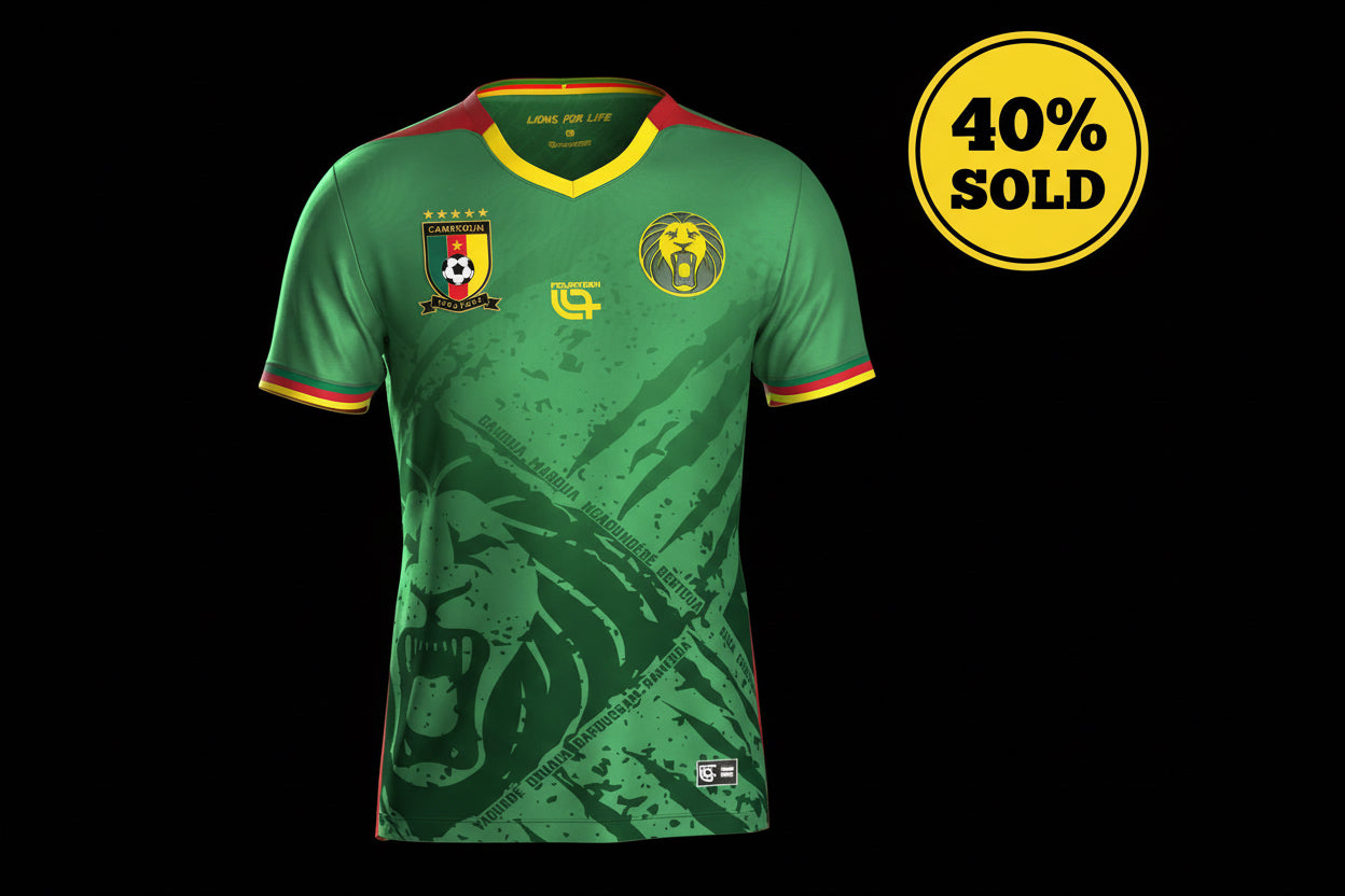 Cameroun National Team Football Kit – Green
