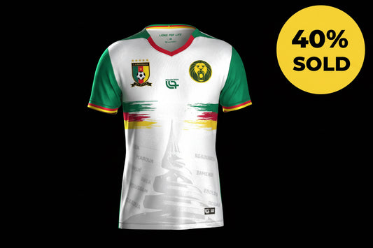 Cameroun National Team Football Kit – White
