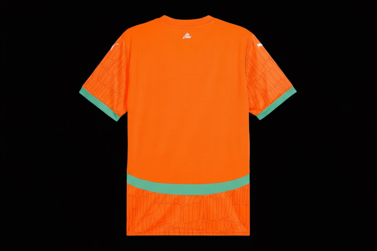 Ivory Coast National Team Football Kit – Orange