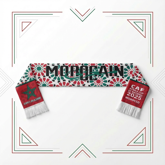 Écharpe Supporter Maroc CAN 2025