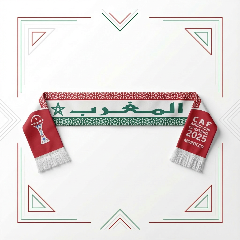 Écharpe Supporter Maroc CAN 2025