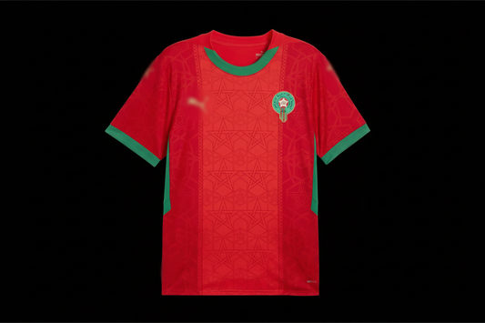 Morocco National Team Football Kit – Red
